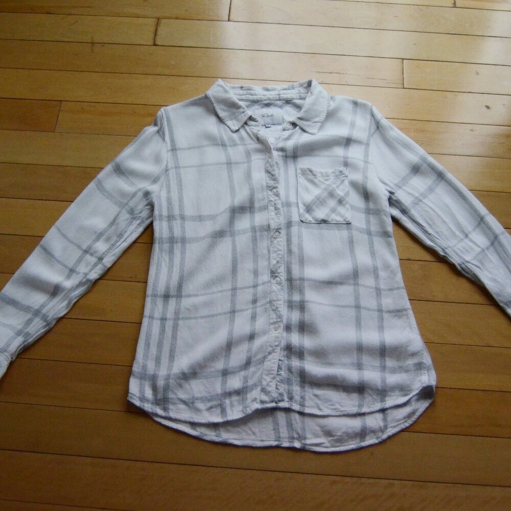 Rails plaid button-up shirt Size S